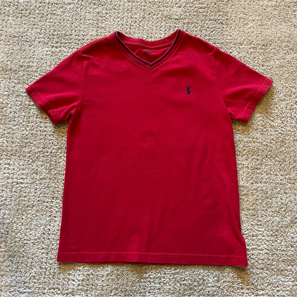 Polo by Ralph Lauren Red Short Sleeve Tee